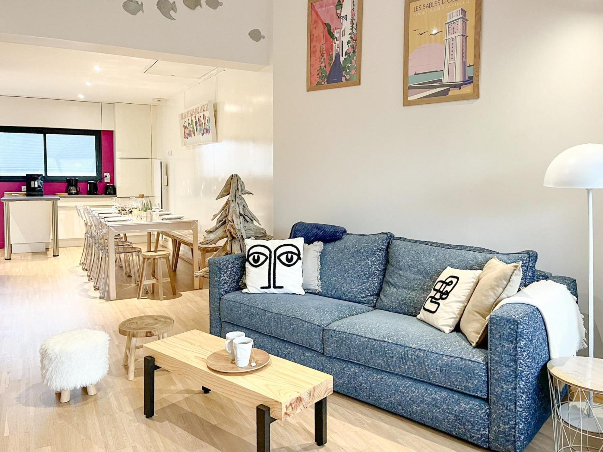 Villa Bastion Arago A Deux Pas De La Grande Plage Des Sables - 8 Pers レ・サ​​ーブル・ドロンヌ エクステリア 写真