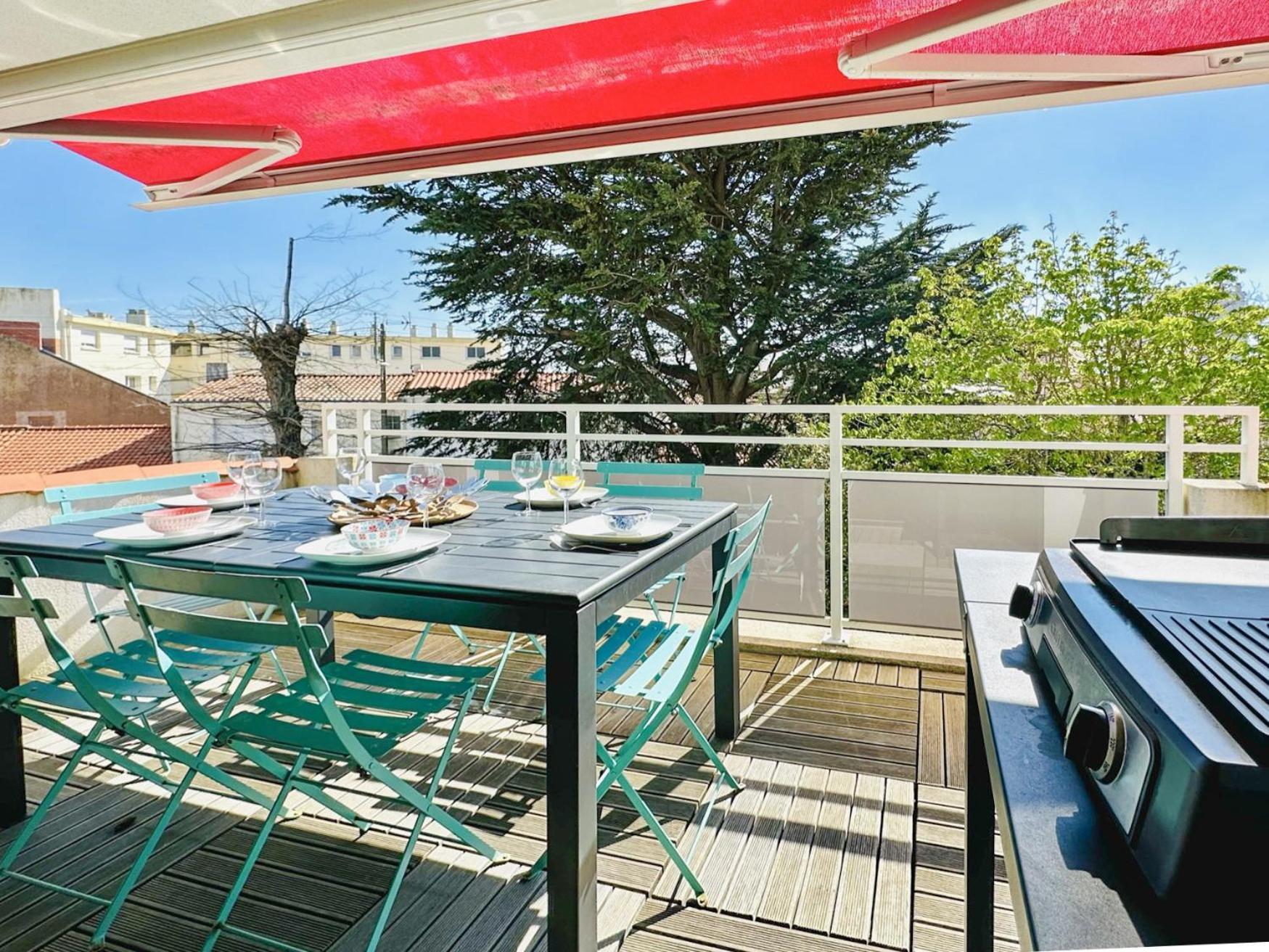 Villa Bastion Arago A Deux Pas De La Grande Plage Des Sables - 8 Pers レ・サ​​ーブル・ドロンヌ エクステリア 写真